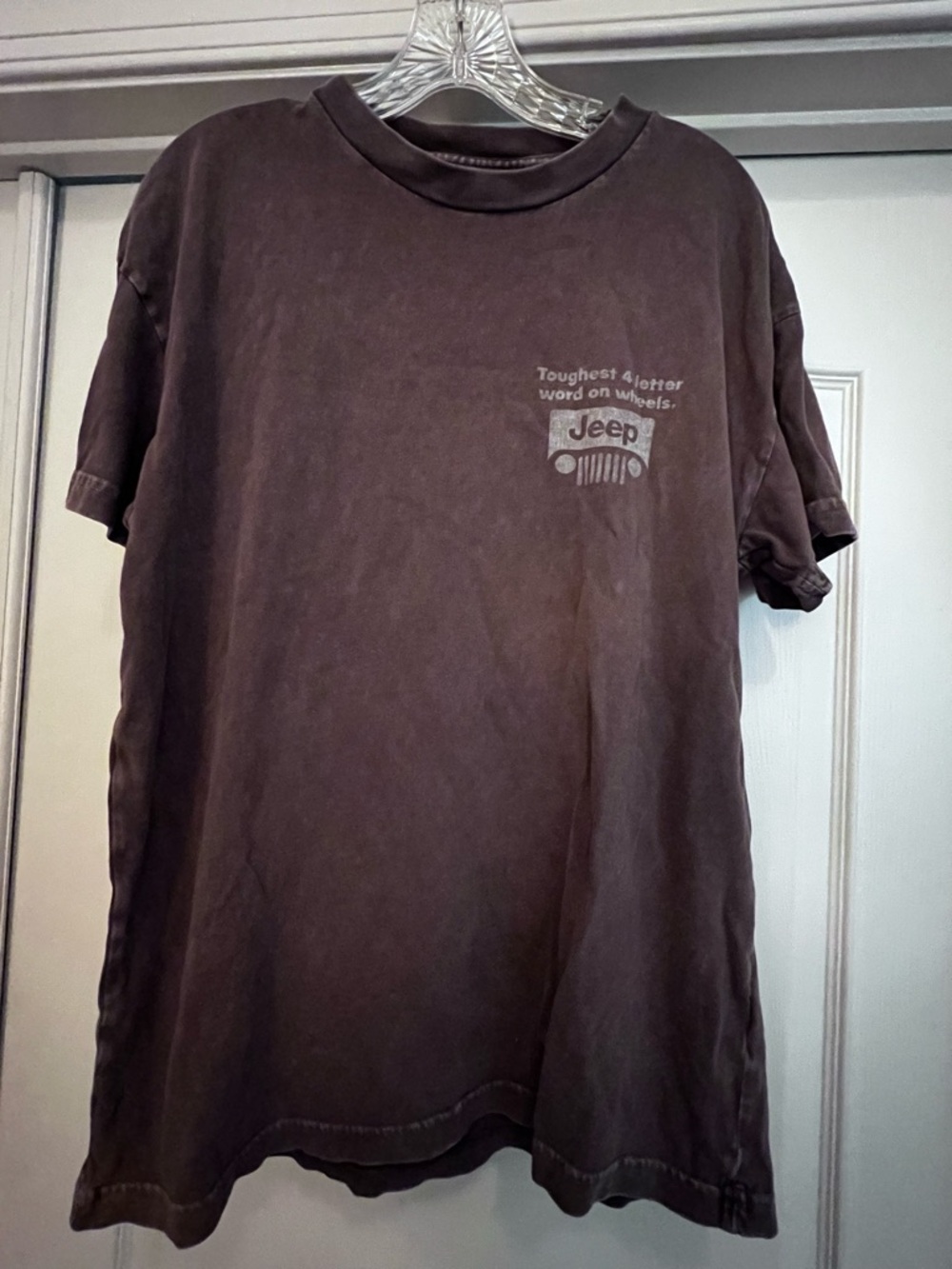 Abercrombie Jeep Men's Brown Logo T-Shirt
